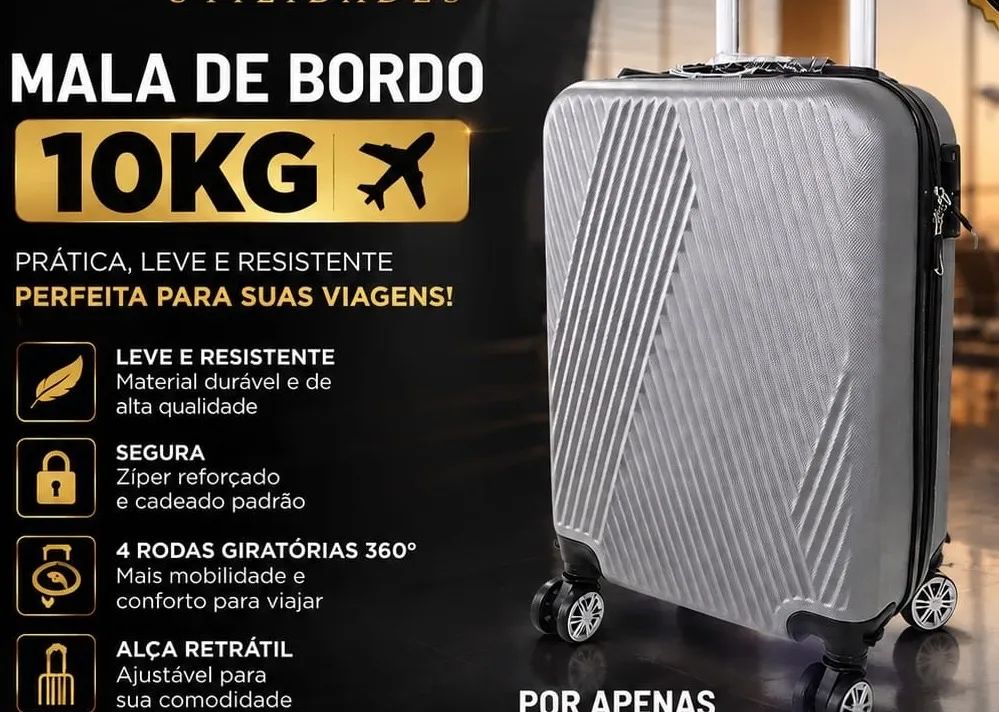 MALA DE BORDO 10 kg  - Foto 4
