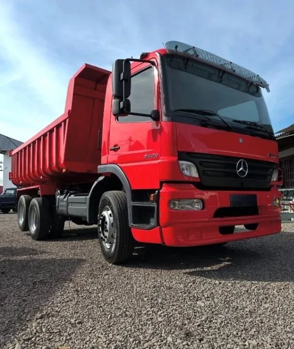 Mb Atego 2425 2012 6x2 caçamba basculante  - Foto 3