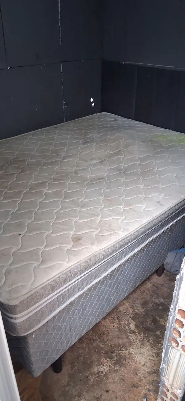 Cama box casal