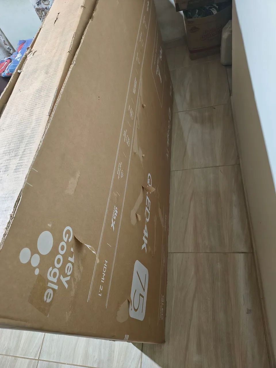 Smart tv 75 polegadas TCL 4K 120HZ na garantia  - Foto 5