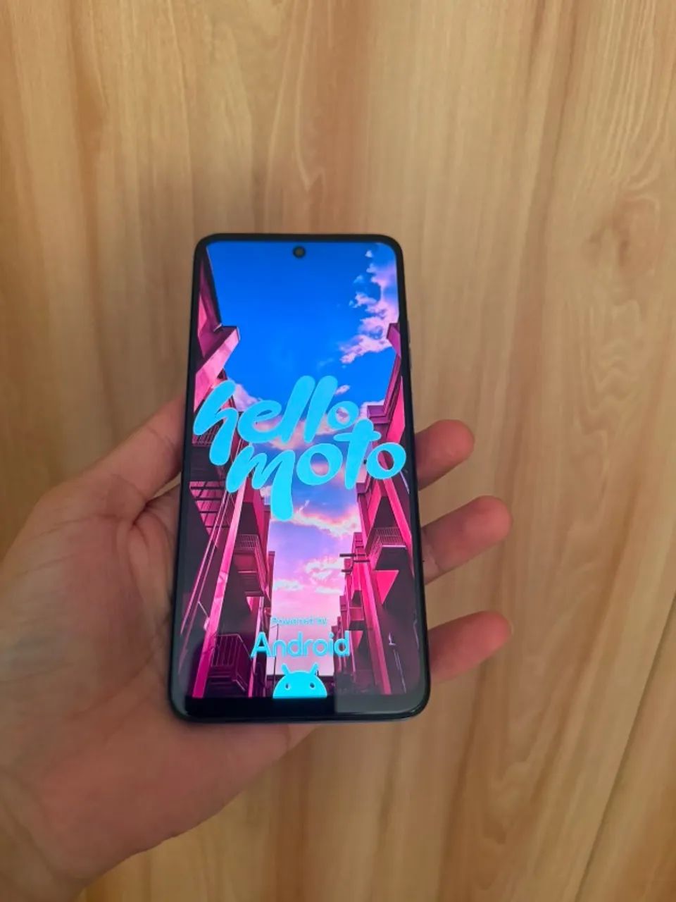 celular g34 5g 128gb novinho - Foto 4