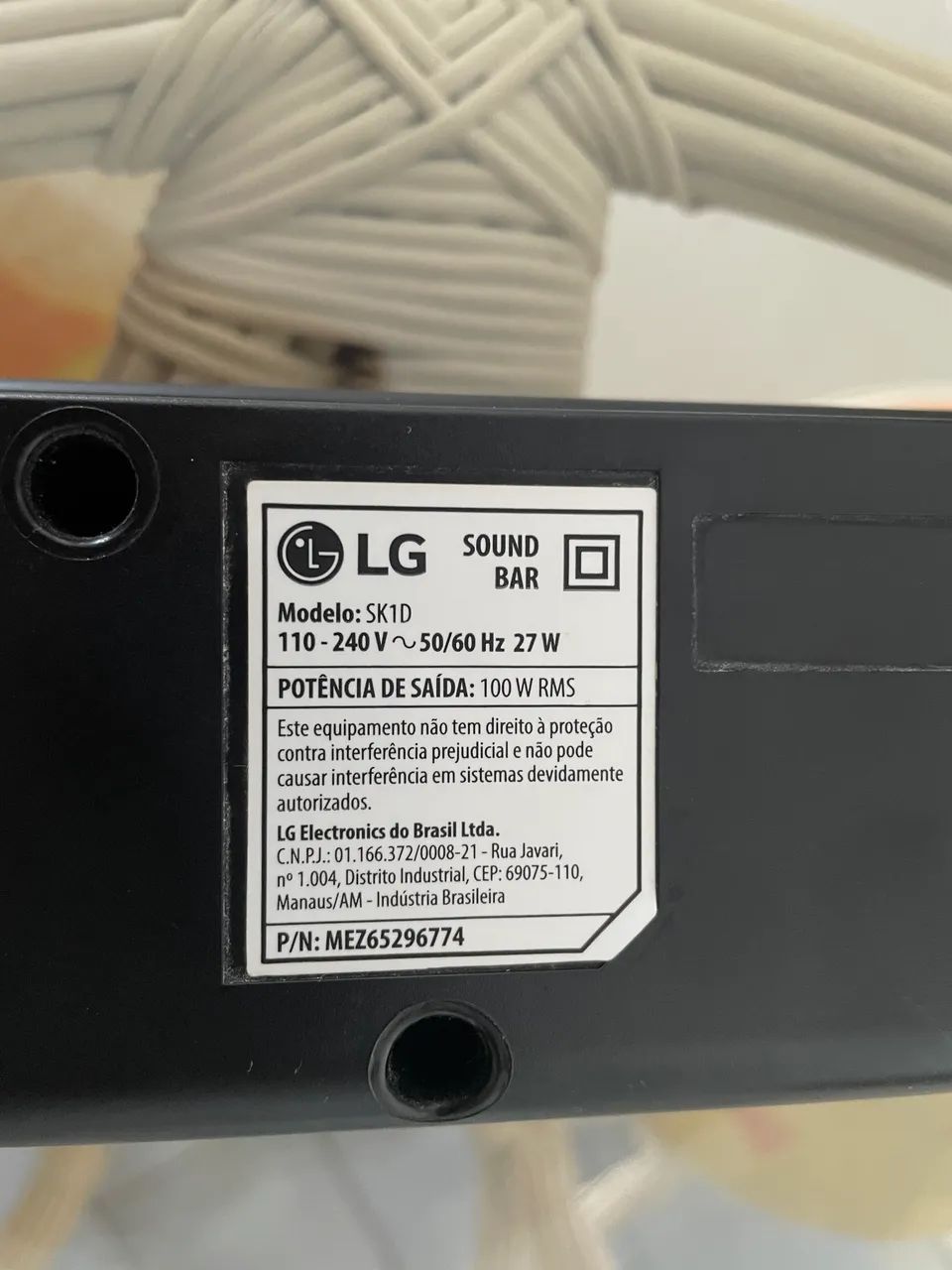 LG Sound bar SK1D 100W RMS - Aparelhos de Som - Vila Mariana, São
