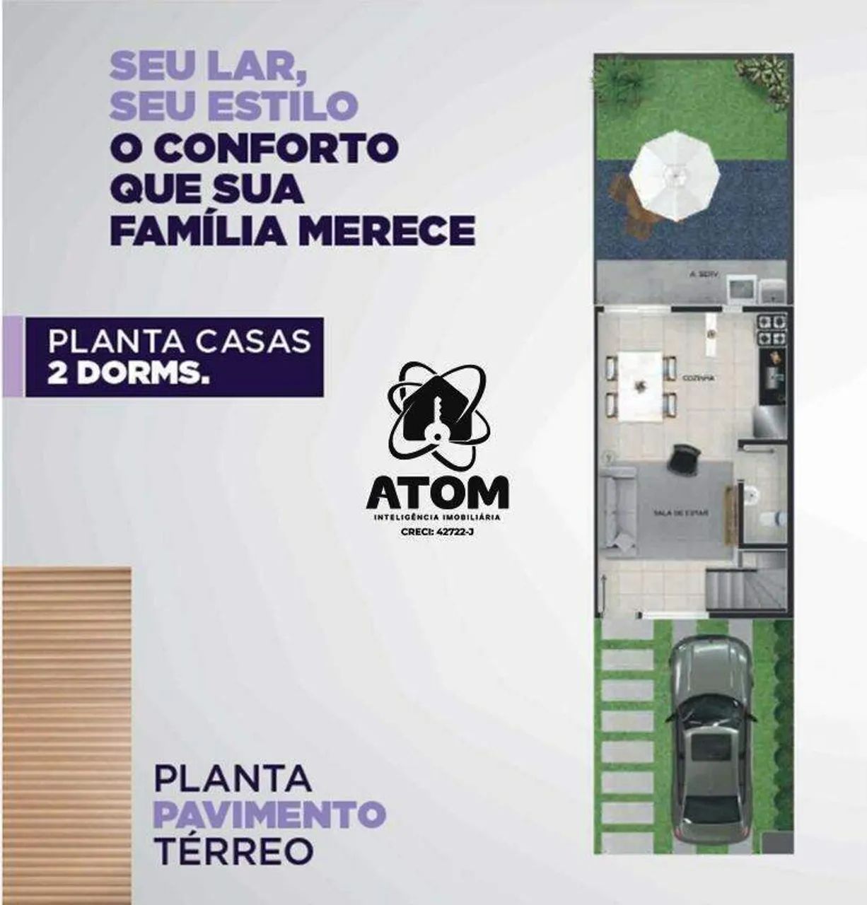 Lançamento casas em condomínio com 2 e 3 dorm - Foto 2