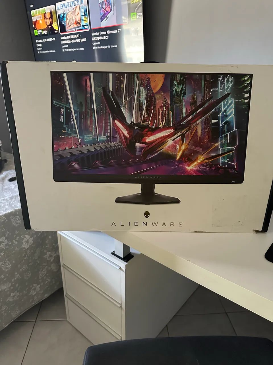 Monitor Alienware QHD 180hz - Foto 4