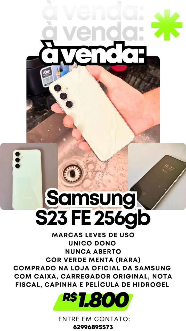 SAMSUNG S23FE 256GB 