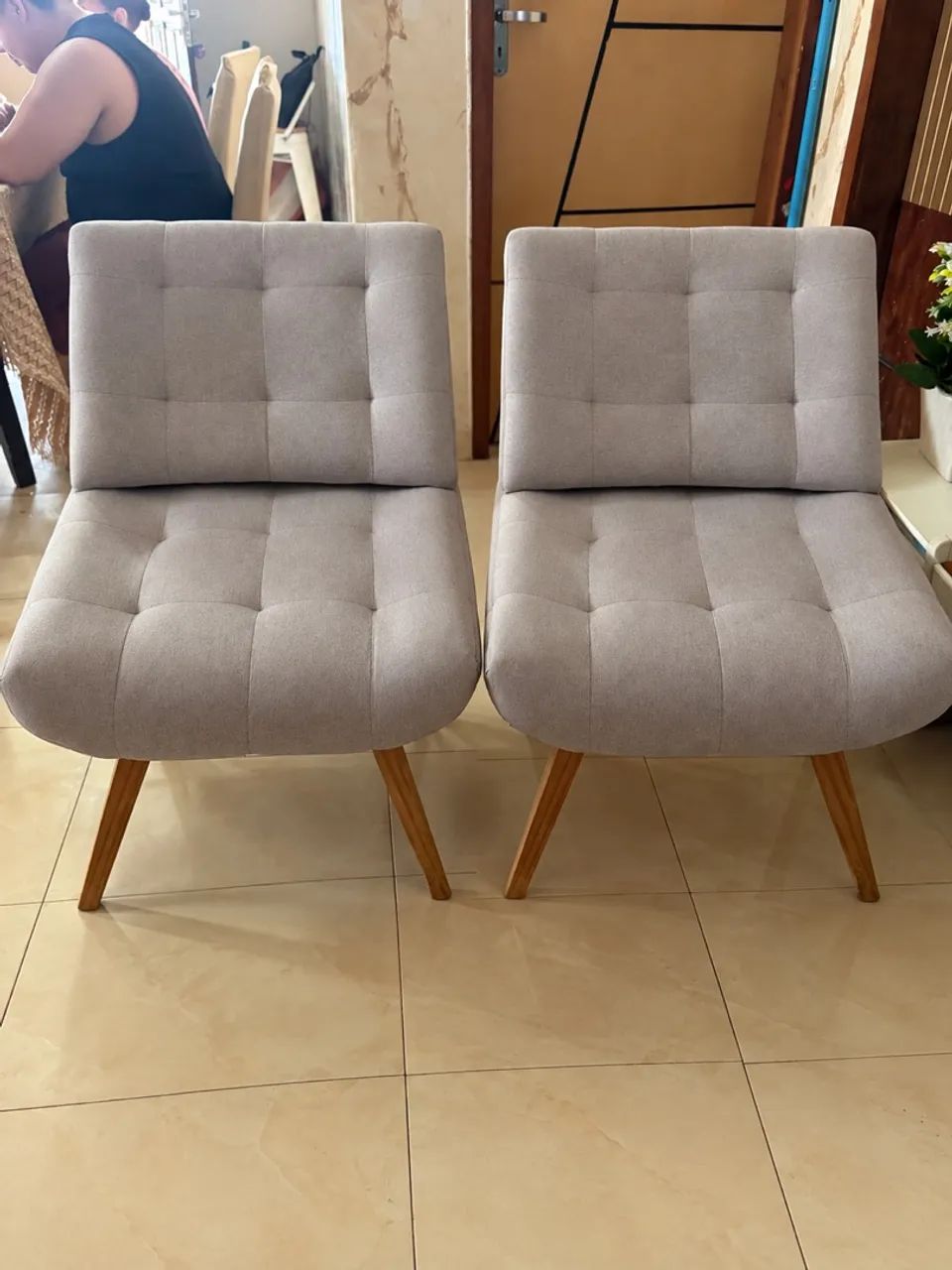 Par de poltronas 