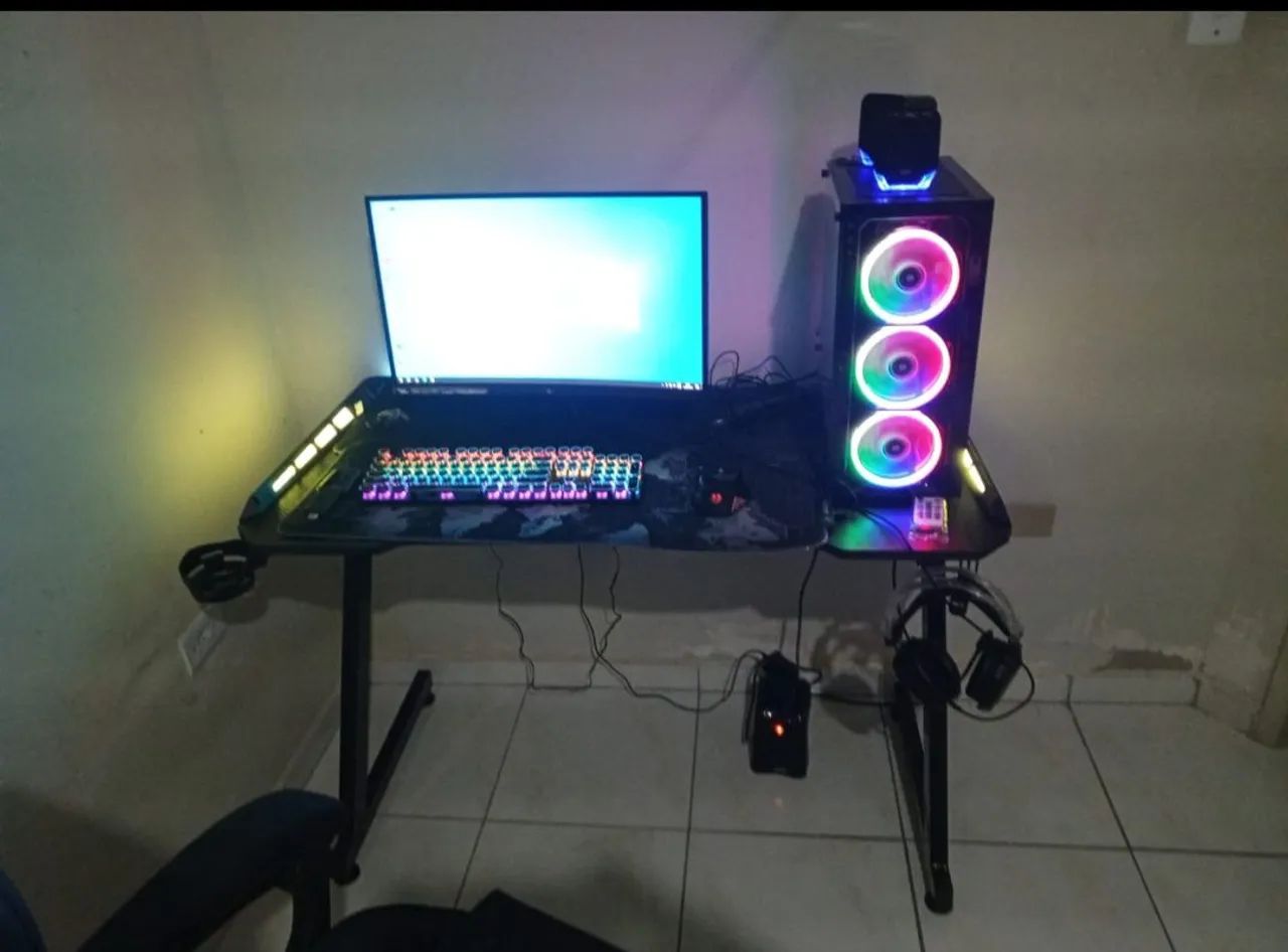 PC Ganer  + Monitor 23 convexo + teclado mecânico + mouse logitech - Foto 3