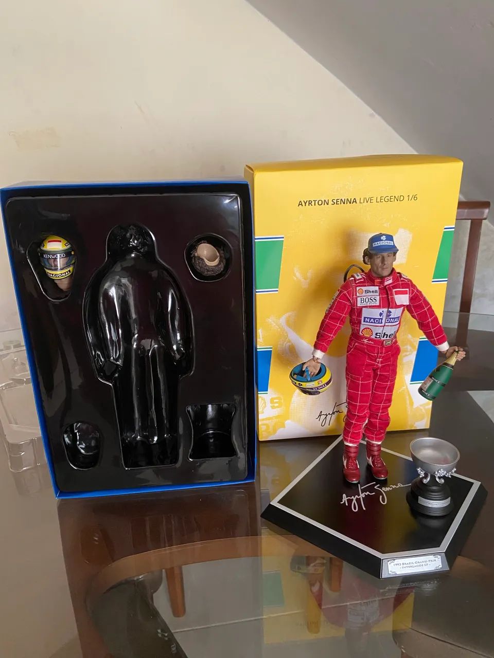 Ayrton Senna Scale 1/6 Live Legend Iron Studios Regular - Foto 2