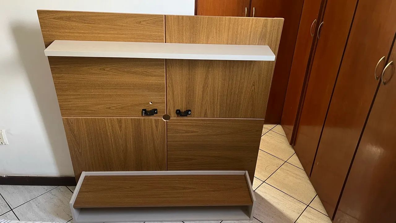 Rack painel ripado para sala/quarto - Foto 3