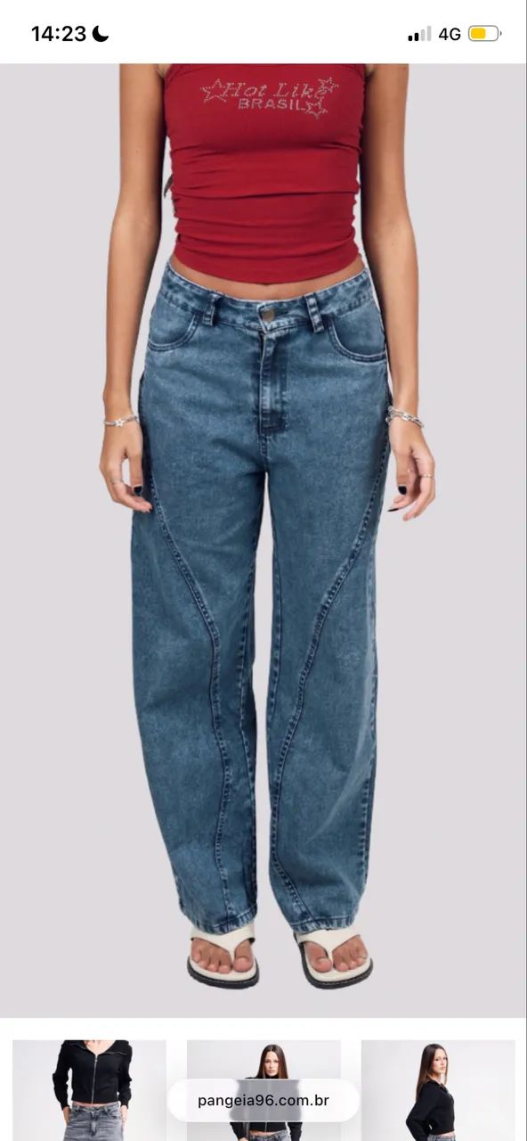 Vendo calça da pangeia nunca usada - Foto 2