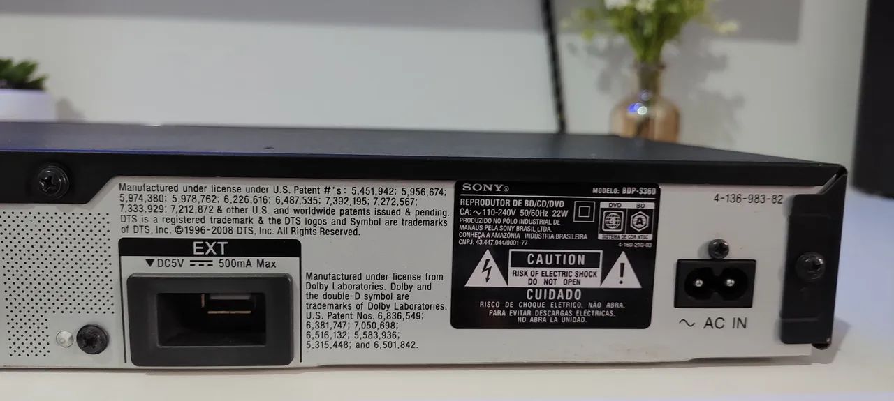 BLU RAY Player Sony BDP-S360 - Foto 4