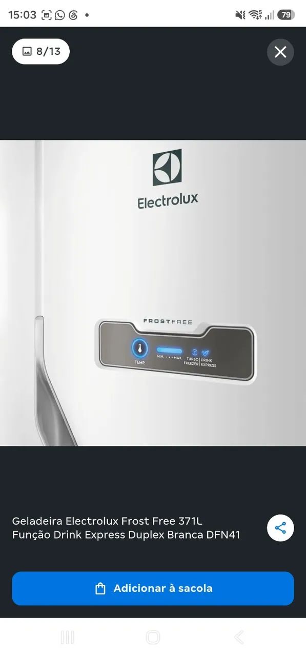 Geladeira Electrolux  - Foto 3