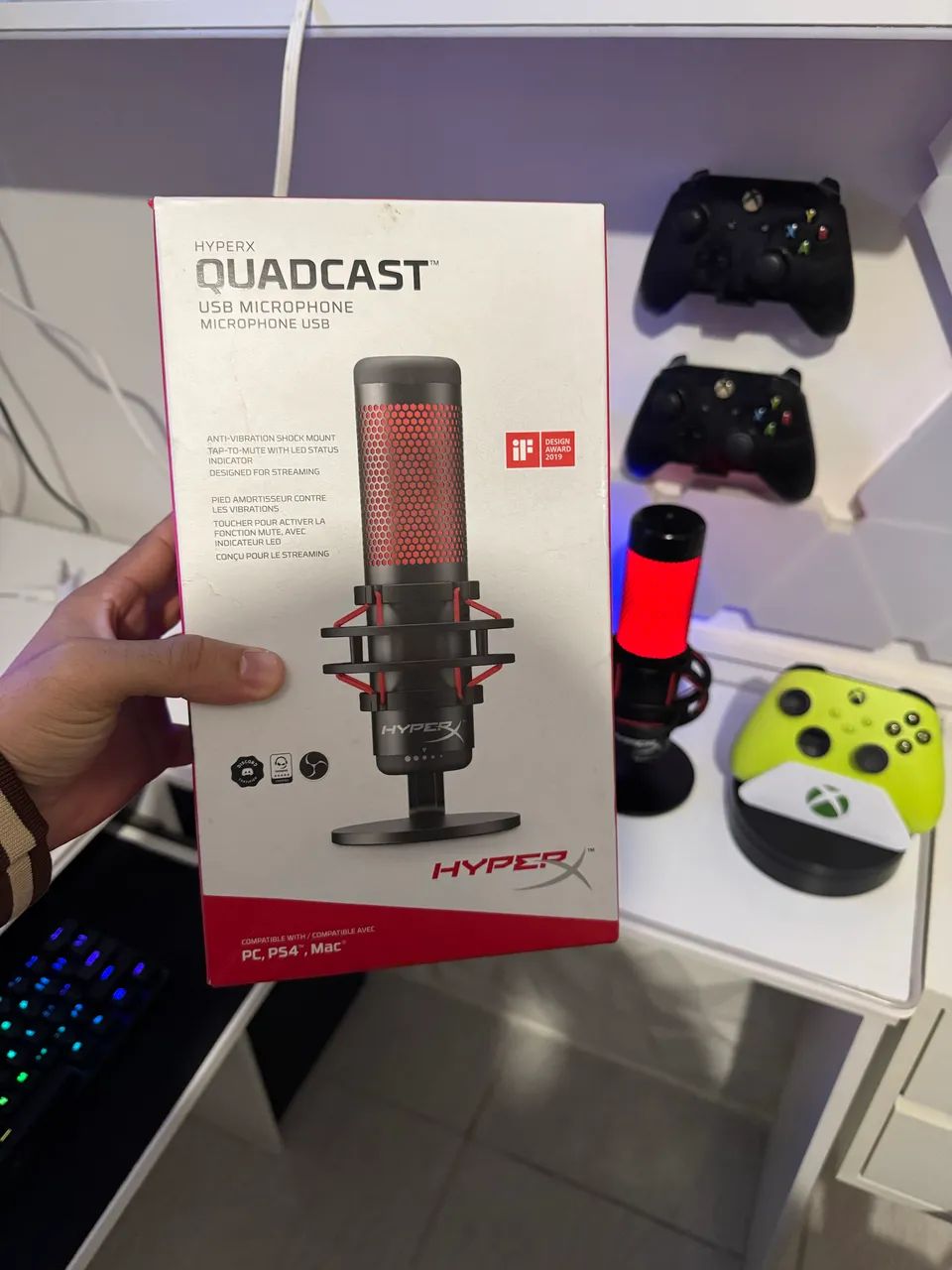 microfone hyperx quadcast - Foto 5