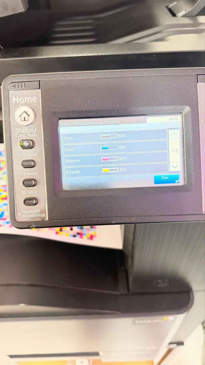 IMPRESSORA LASER COLORIDA - KYOCERA TASKalfa - Foto 3