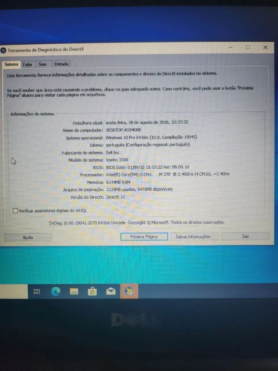 Notebook Vostro 3300 Usado - Foto 4