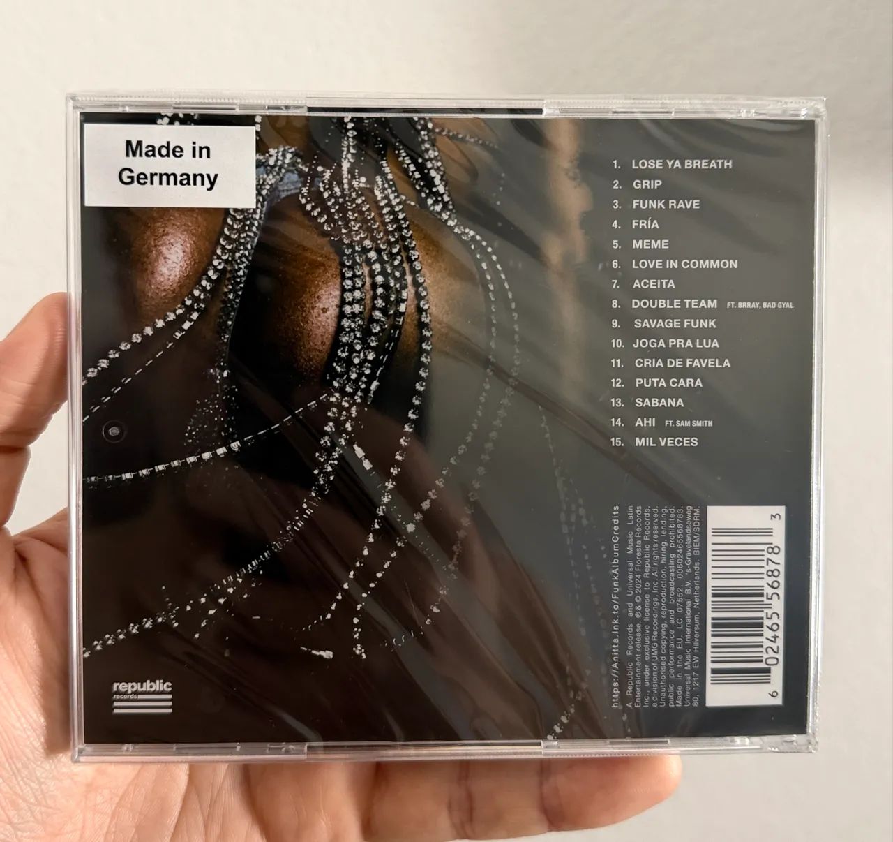 [LACRADO] CD Funk generation - Anitta (Edição RARA Europeia) - Foto 2