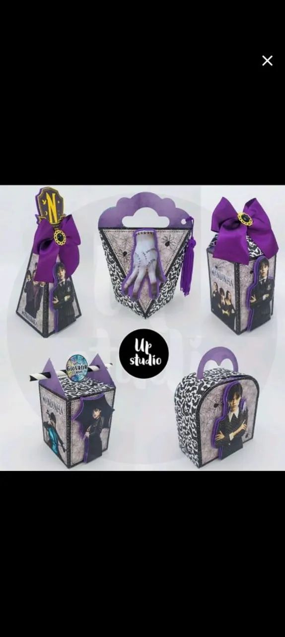 Caixinhas personalizadas desmontadas  - Foto 2