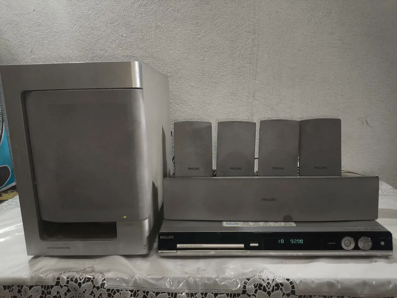 Home Theater Phillips Relíquia 