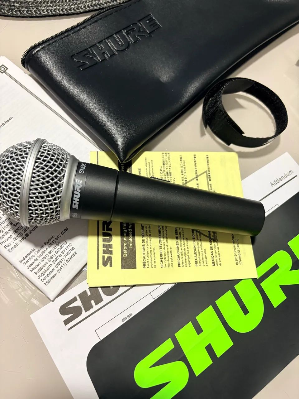 Microfone SHURE SM58 Novo  - Foto 4