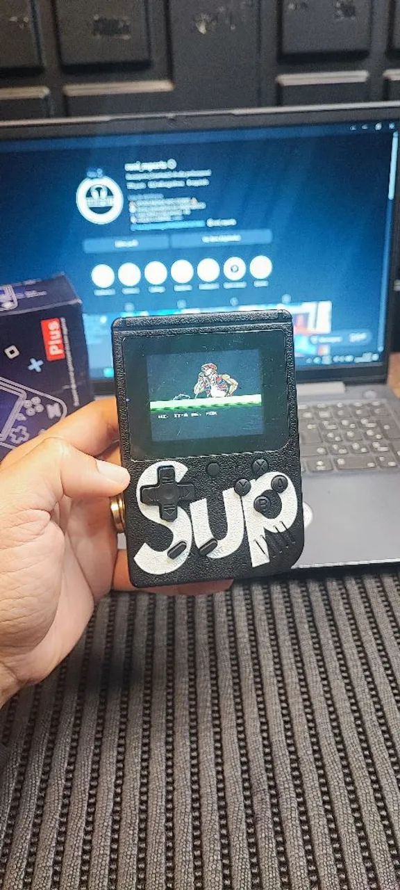 Vídeo Game Mini Retrô Plus - 400 jogos lendários  - Foto 3