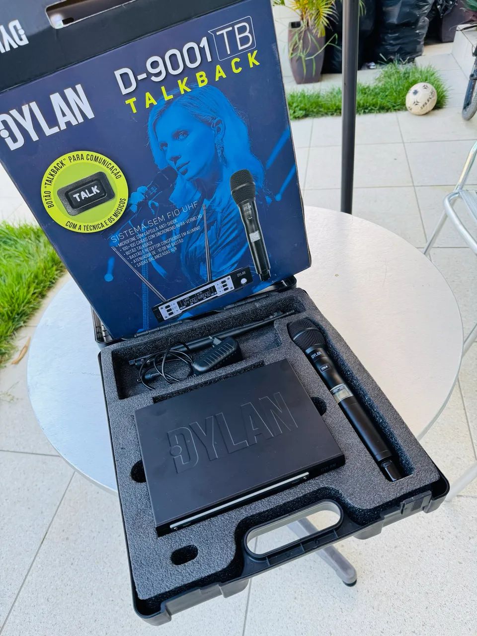 Microfone com comunicação talk Back - Foto 3