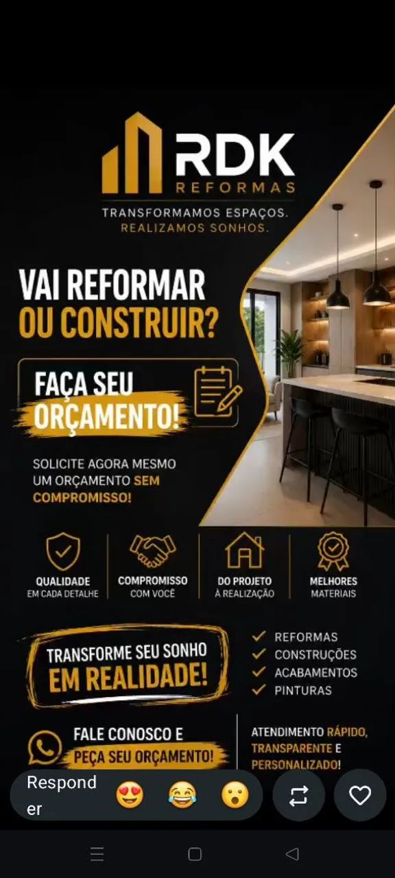 Fazemos vários tipos de serviços 