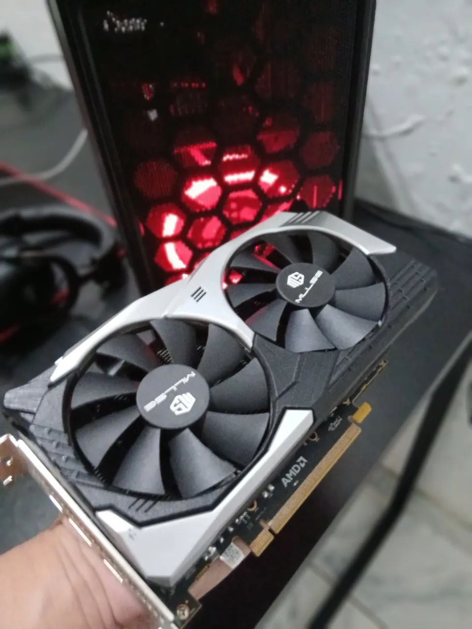 RX 580 8GB placa de vídeo 
