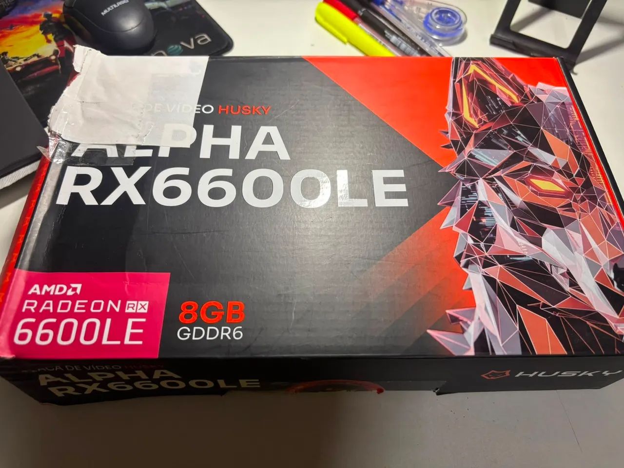 AMD RX 6600 8GB Nova aberta só pra testa