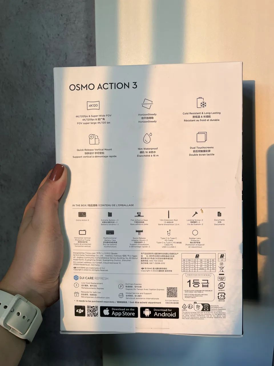 DJI OSMO ACTION 3 CÂMERA DE AÇÃO  - Foto 2
