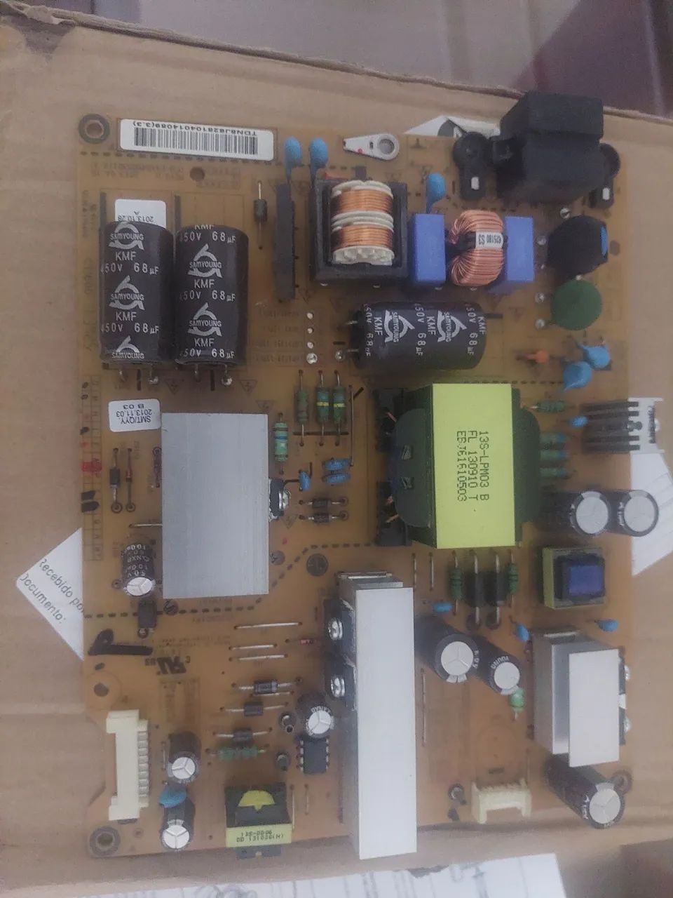 Placa fonte philco 55" + placa fonte tv Lg 39 pol, + placa principal,+ t-cont - Foto 2