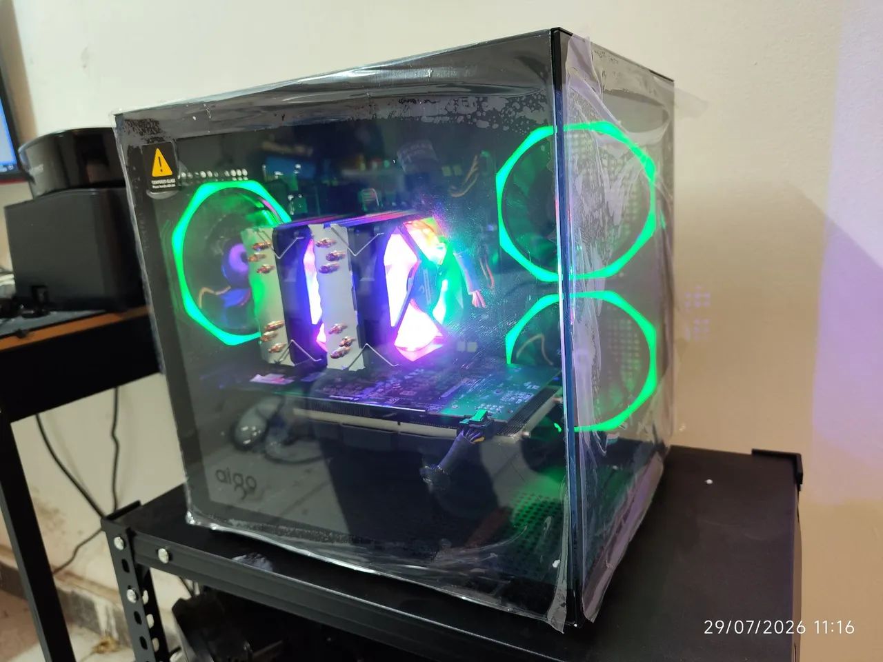 PC Gamer xeon com 32GB ram Rx580 8GB