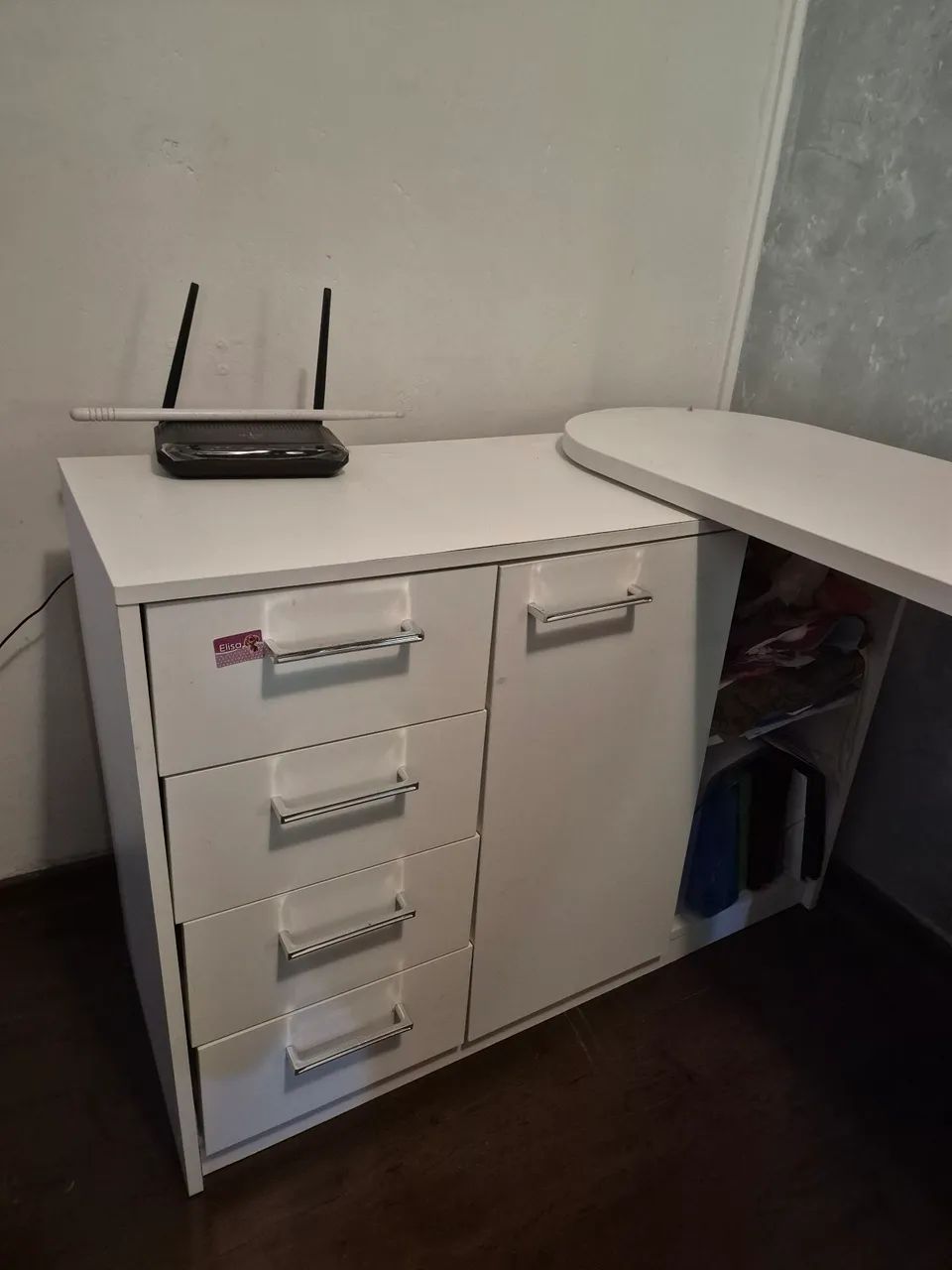 Escrivaninha em L giratório  - Foto 2