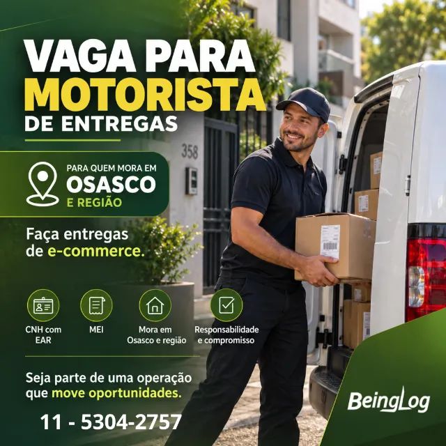 Motorista Entregador 