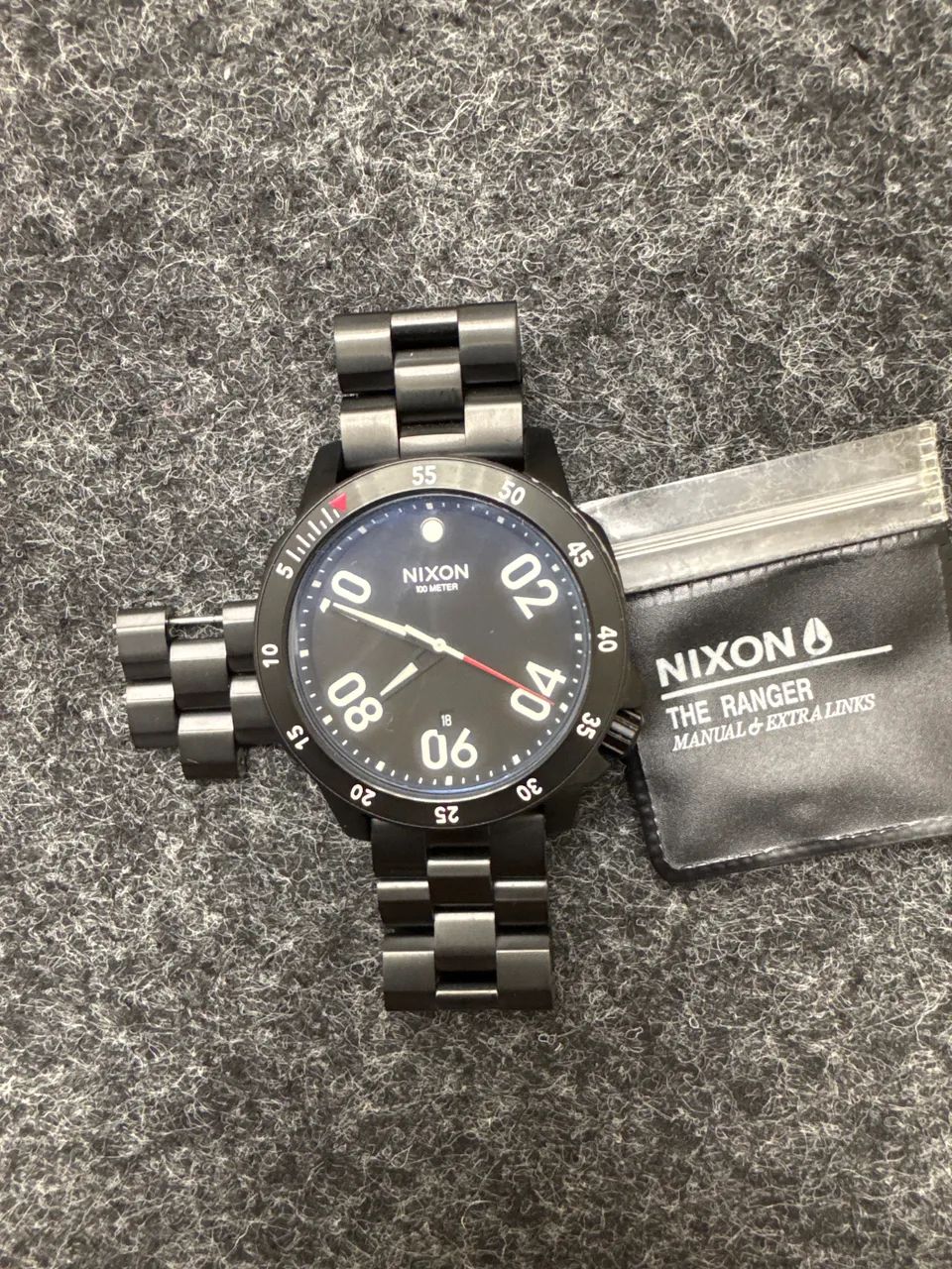 Relógio Nixon The Ranger Original - Excelente Estado + Elos Extras