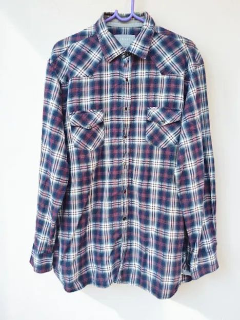 camisa xadrez richards plus size masculina Tam GG+ - Roupas