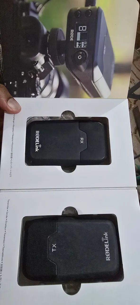 Microfone de Lapela Rodelink videomaker