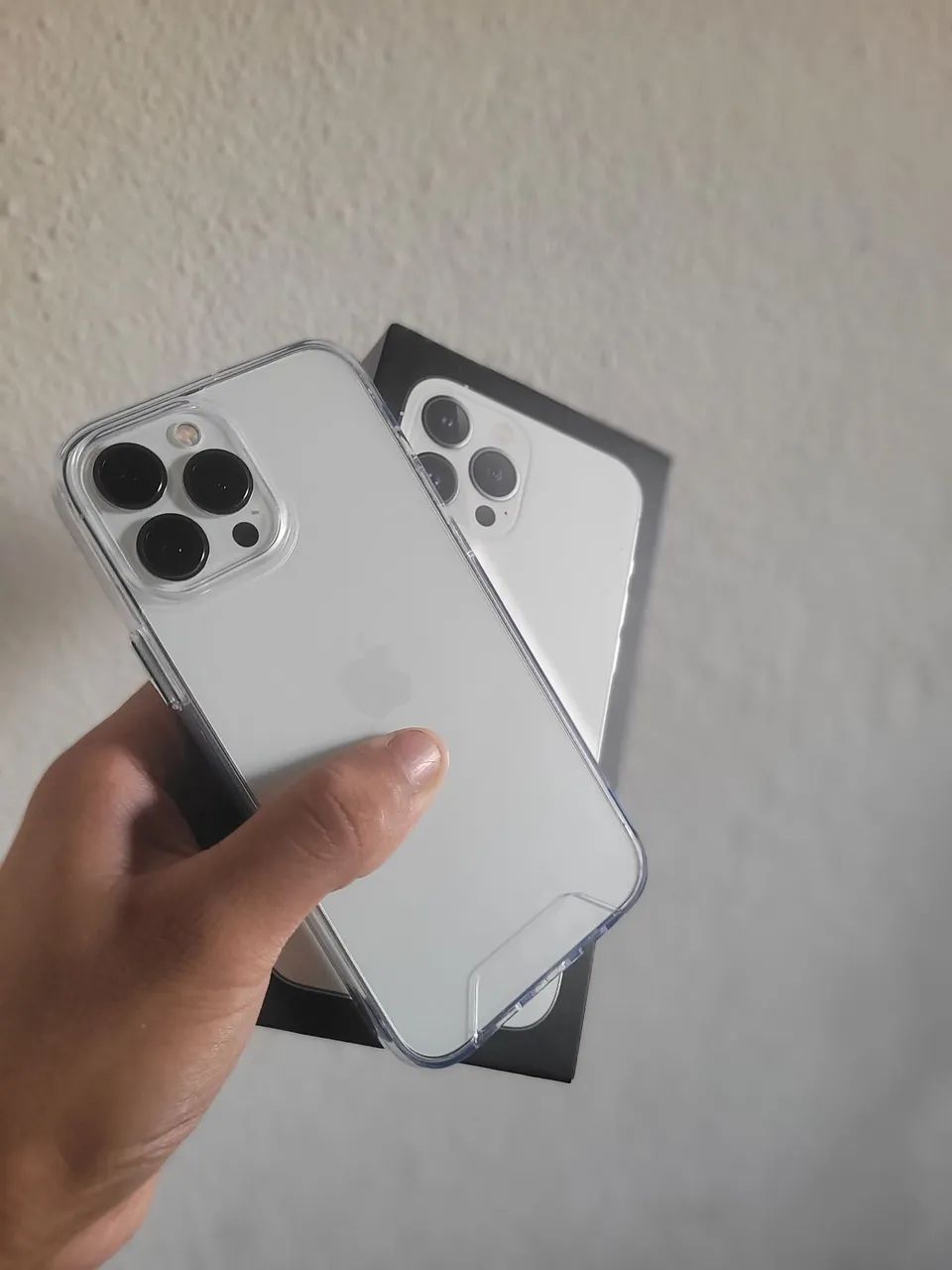 iPhone 13 Pro Max 128GB - Branco / Silver - Celulares e