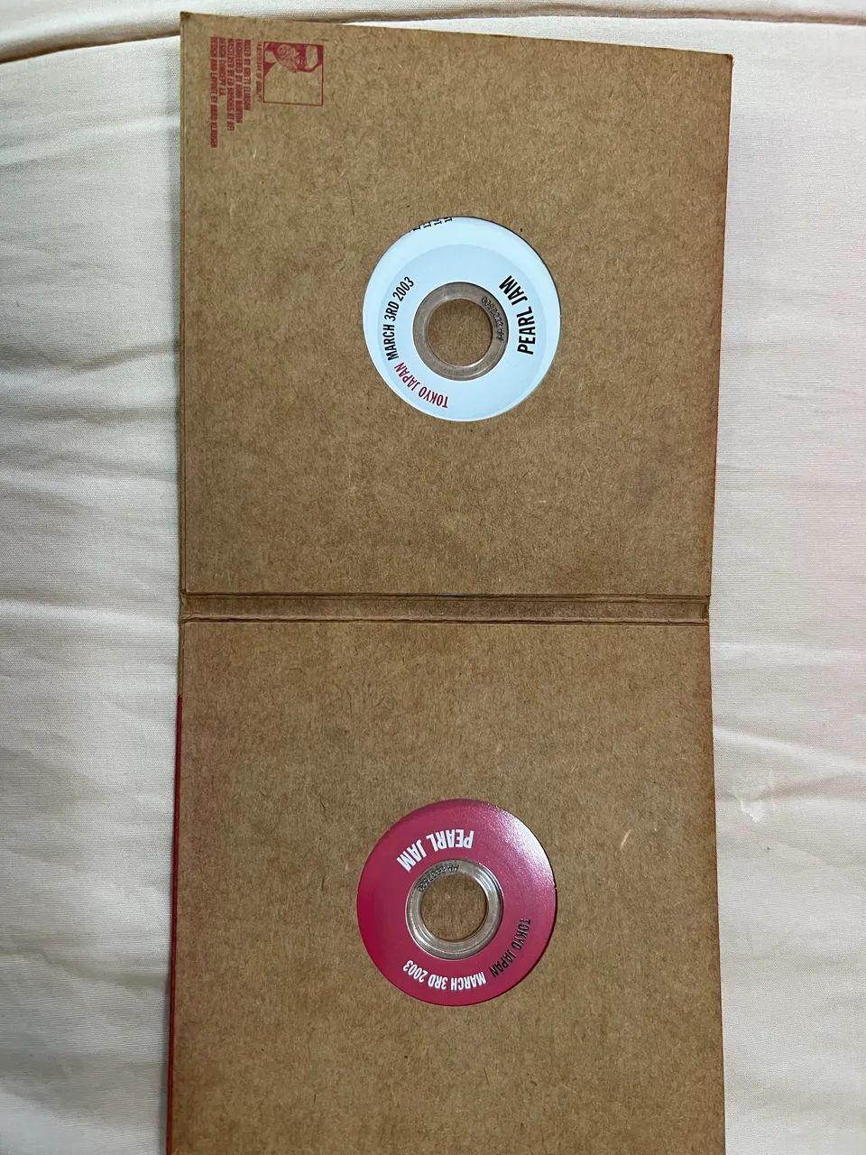 CD Duplo Pearl Jam - Tokyo, Japan March 3rd 2003 (Bootleg Oficial