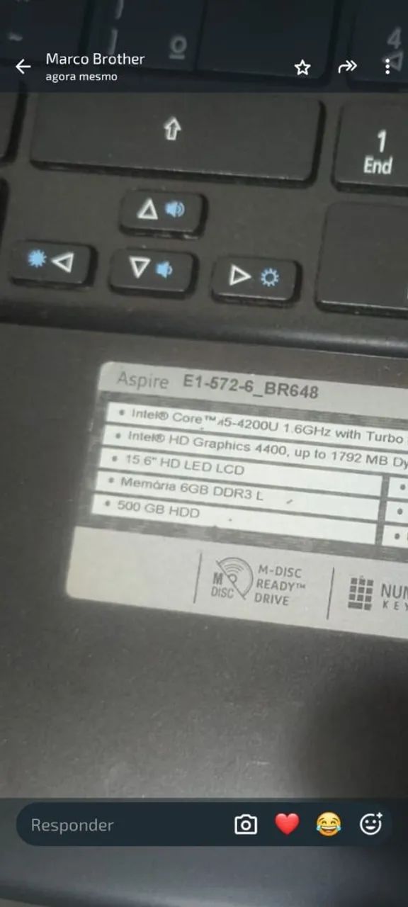 Notebook Acer Aspire Intel core i5  - Foto 5