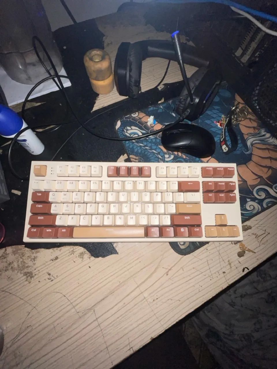 Teclado mecânico 75% (novo)