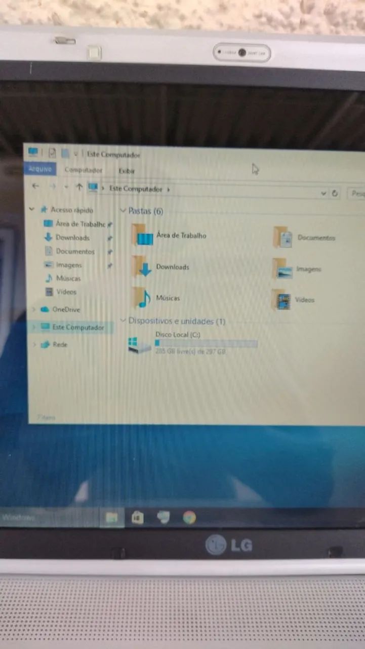Notebook LG Core 2Duo Windows 10Pro Ativado 2G Telão 16" - Foto 2