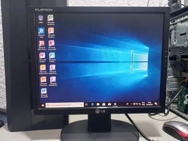 Computador Pc Hp Pavilion com Intel Core Duo E7200   4gb de RAM ddr2 hd 500gb Windows 10 - Foto 4