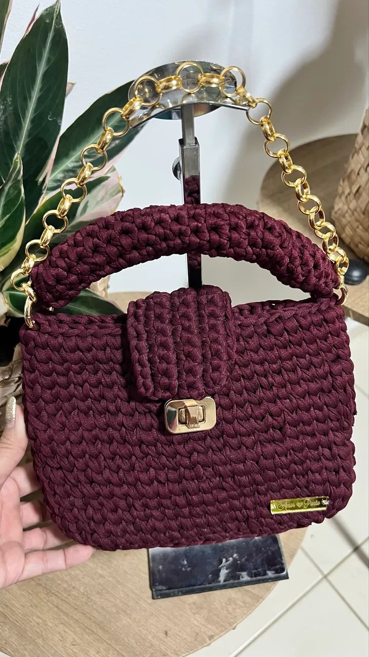 Bolsa de crochê 