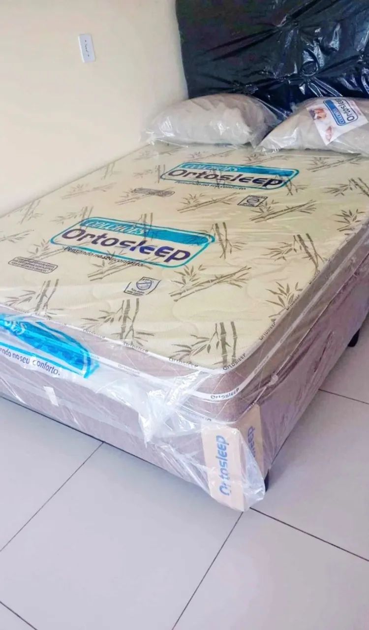 Cama box casal colchão d33 e base