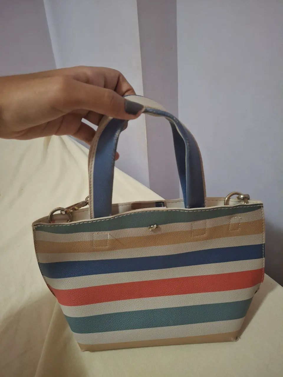 Bolsa Hering listrada  - Foto 3