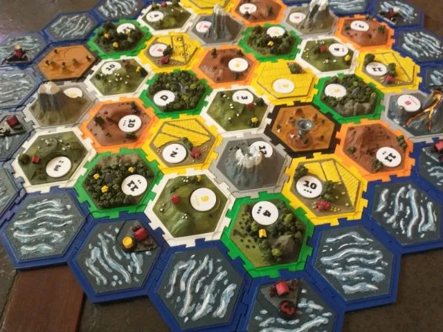 Catan + 5,6 Jogadores Em 3D - Foto 4