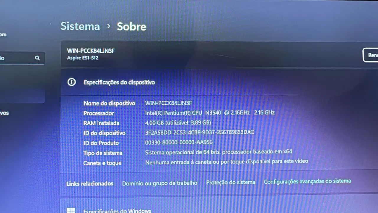 Notebook Usado em excelente estado - Foto 2