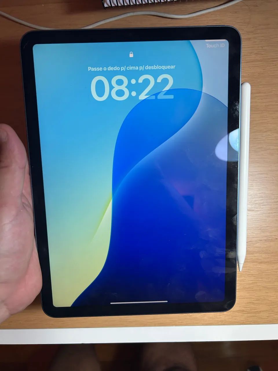 Ipad Air 5ª geracao (M1) 64GB + Apple Pencil 2ª geraçao Original - Foto 3