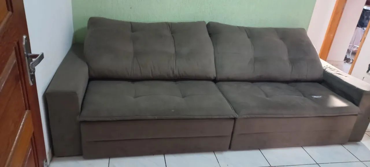 Vendo barato sofa retrátil 3mts  - Foto 2