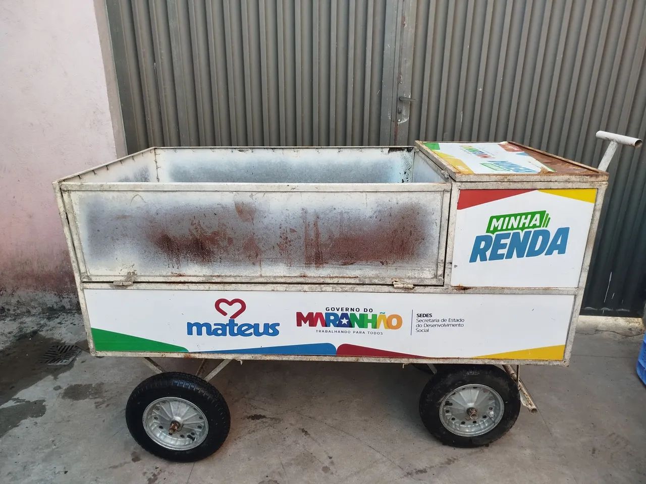 Carrinho para empreender! 